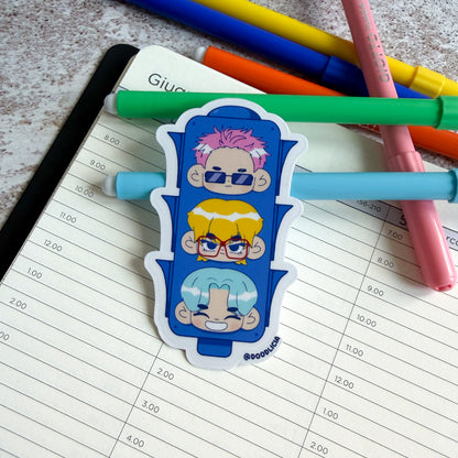 BB Traffic Lights | die cut sticker