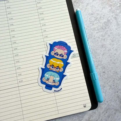 BB Traffic Lights | die cut sticker