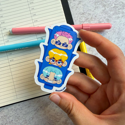 BB Traffic Lights | die cut sticker