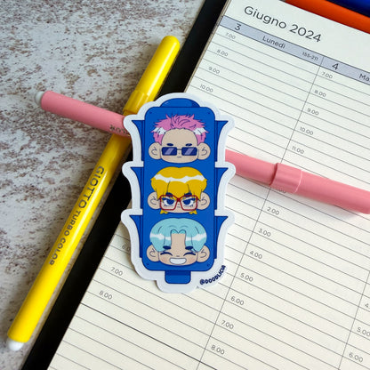 BB Traffic Lights | die cut sticker
