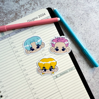 BB Trio | Bundle die cut sticker