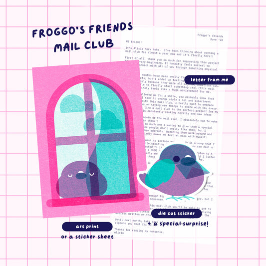 Froggo's Friends Mail Club