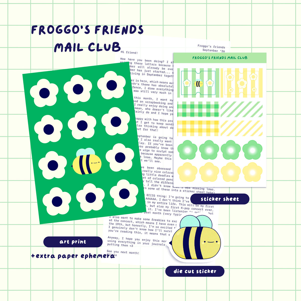 Froggo's Friends Mail Club