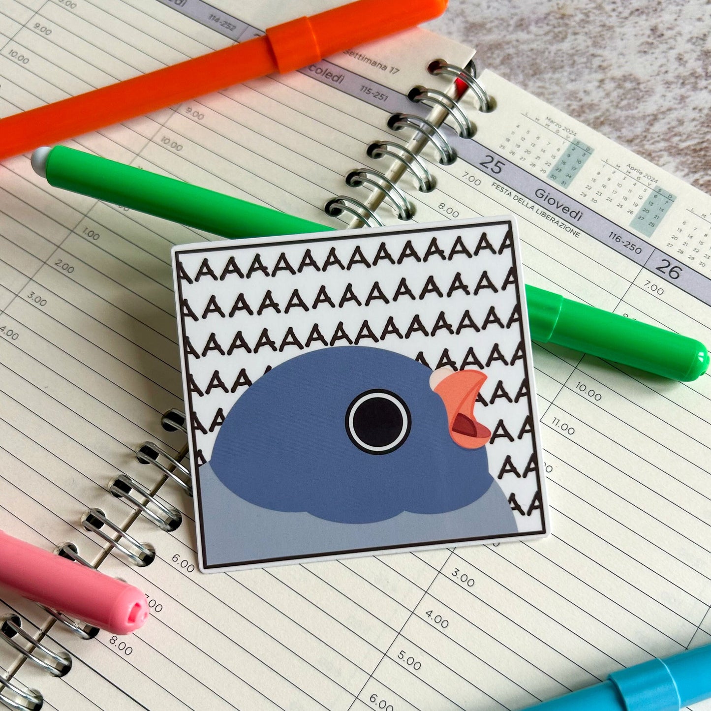 All about pigeons | pigeon stickers bundle